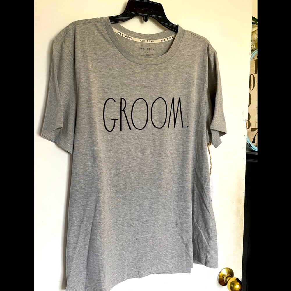 🆕Rae Dunn GROOM tee